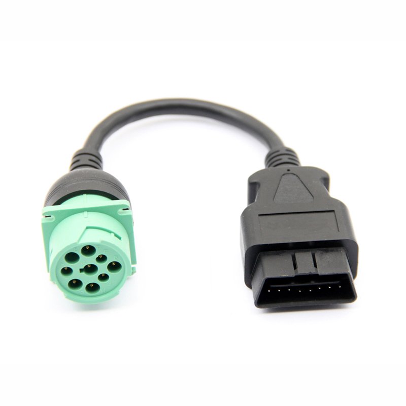 Adapter J1939 9-pin M OBD2 cable CUMMINS trucks