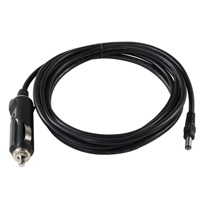 12v Cigarette Cable With P4 Plug 5.5mm X 2.5mm - 1.5 Meters