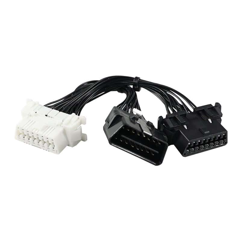 OBD2 Extension Cable Compatible with Hyundai Toyota Dodge