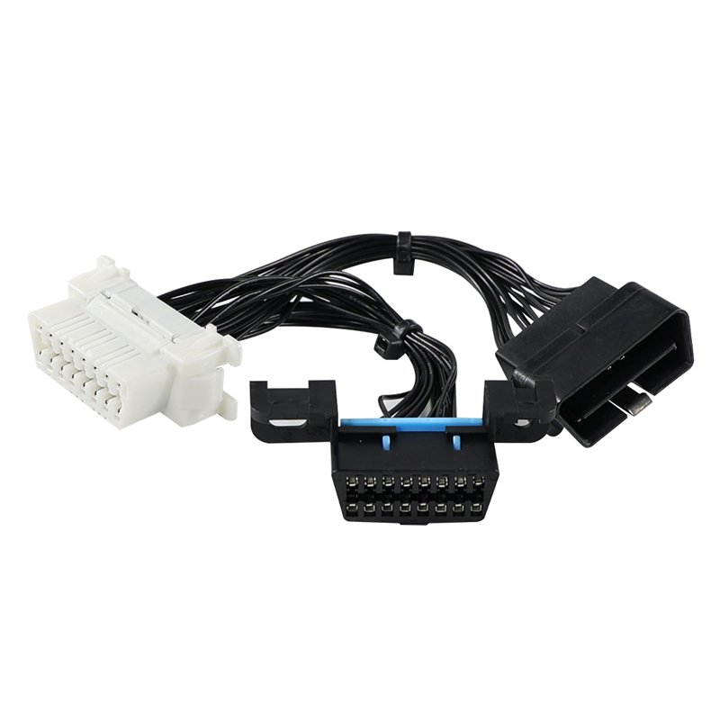 OBD2 Y-Splitter Cable with Dual Ports for GM, Buick, Cadillac & Ford Vehicles