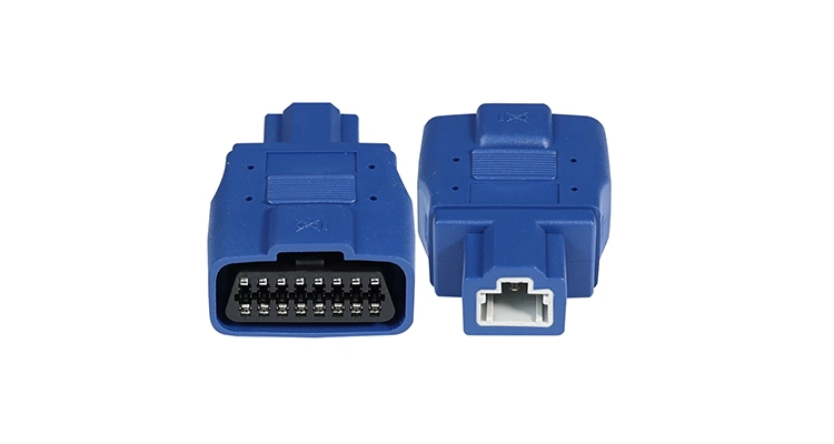 OBD2 Female to Honda 3-Pin Adapter for Older Honda Vehicle Diagnostics