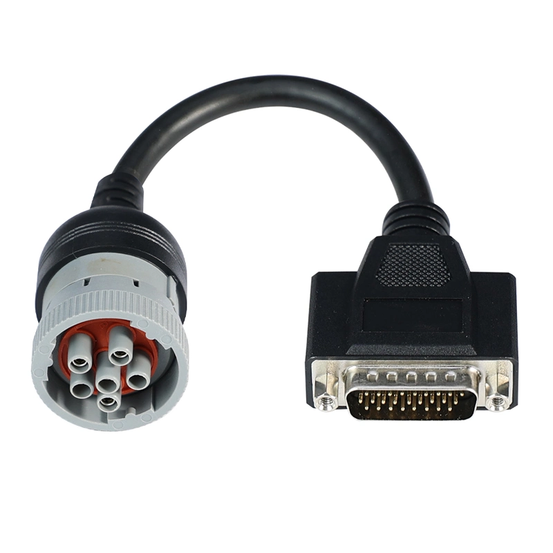 Cummins 6Pin to HDB26 Diagnostic Cable for Stable ECU Programming and Flashing