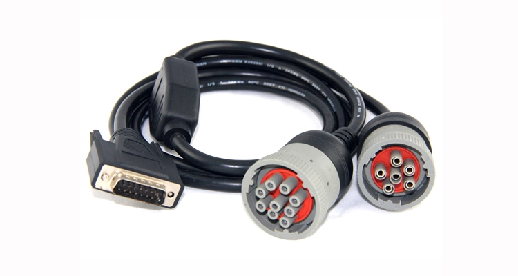 OEM-Grade J1939 Diagnostic Cable with 16Pin Port for Cummins ISX Engines