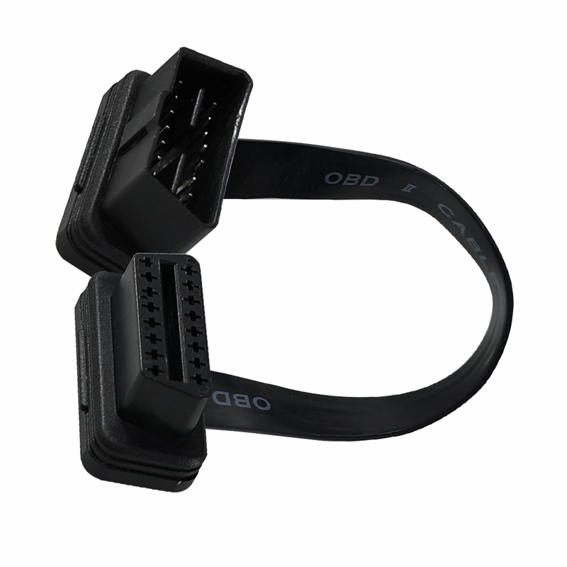 BMW Ultra Low Profile OBD2 Cable: 12mm CNC-Machined Connector for Deep Diagnostic Port Access