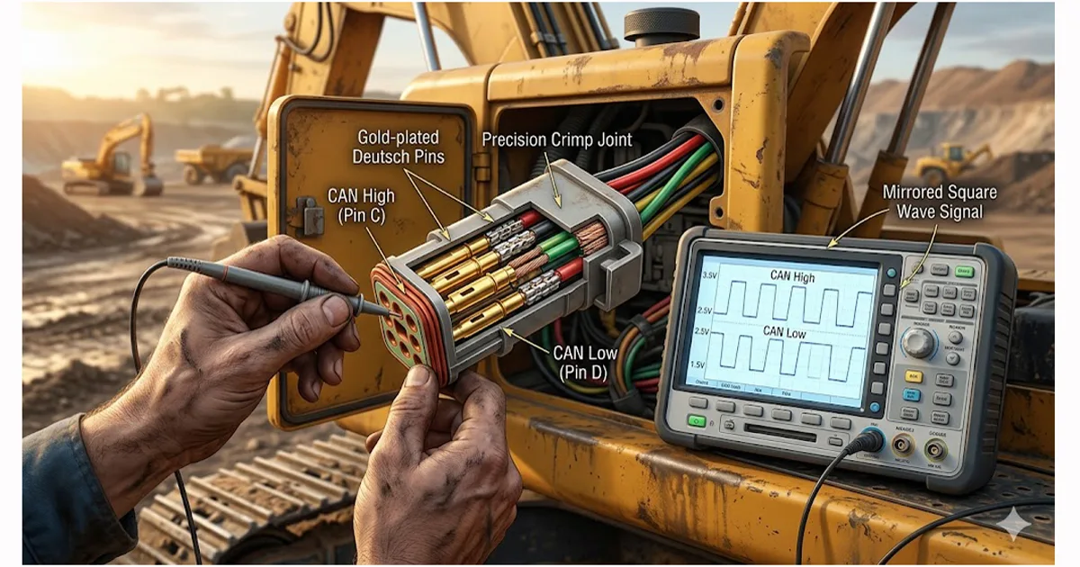 9-Pin Diagnostic Connector Testing: Fix J1939 Comms