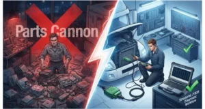 Structured J1939 diagnostic workflow versus parts cannon - cut fleet downtime by 50